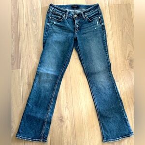 Women’s Silver Bootcut Jeans